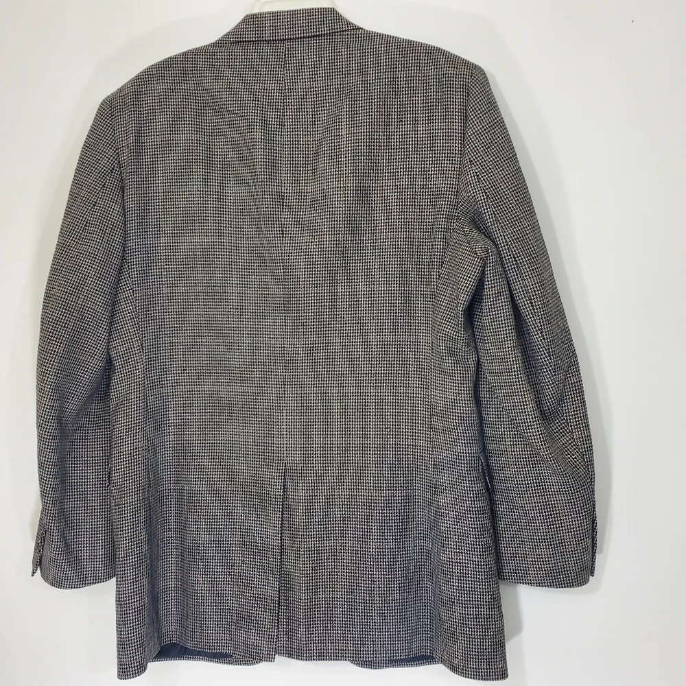 Jos. A. Bank Wool/Silk Checked Blazer, Size 41L